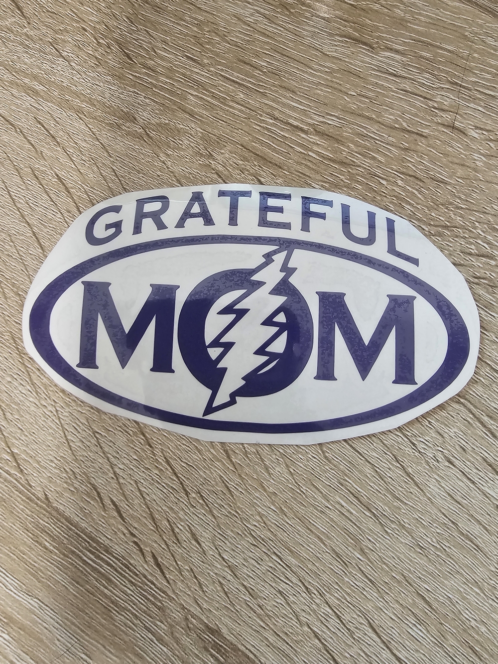 Grateful Dead Mom Oval Sticker - Any Color